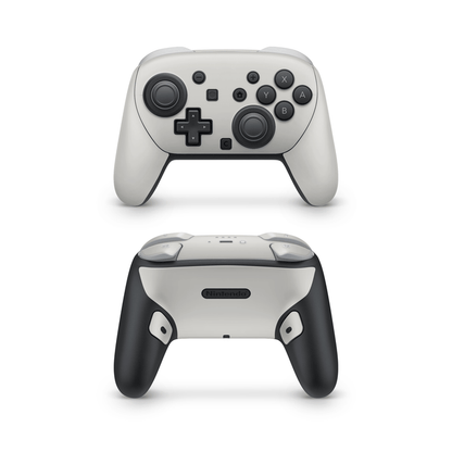 Warm Grey Nintendo Switch Pro Controller Decal Skins