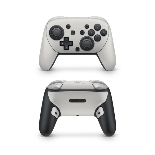 Warm Grey Nintendo Switch Pro Controller Decal Skins