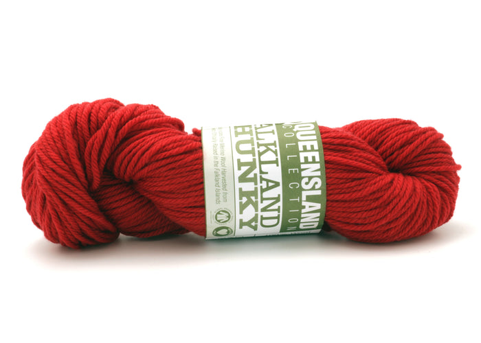 XS / Queensland - Falkland Chunky / Scarlett 124