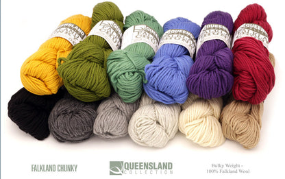 XS / Queensland - Falkland Chunky / PRE-ORDER any 1 color