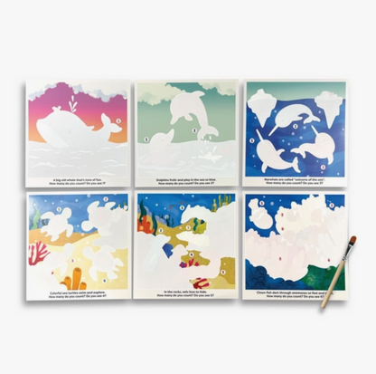 Water Amaze Water Reveal Boards - Under the Sea