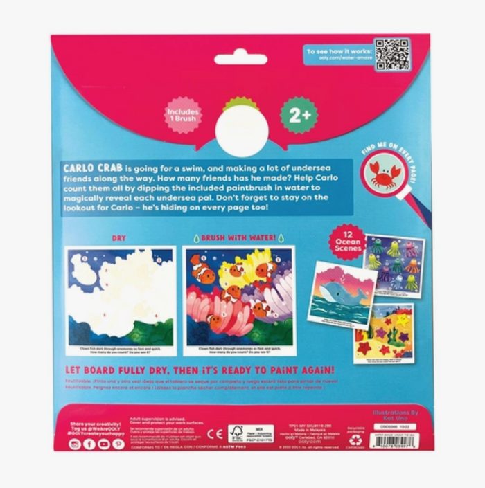 Water Amaze Water Reveal Boards - Under the Sea