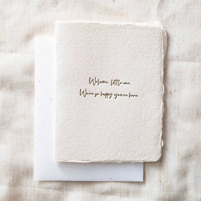 Welcome Little One- Greeting Card