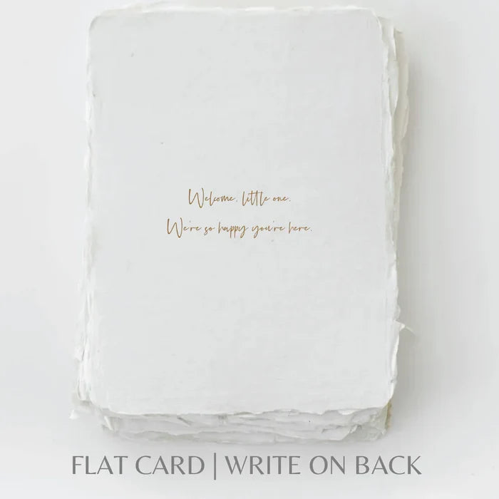 Welcome Little One- Greeting Card