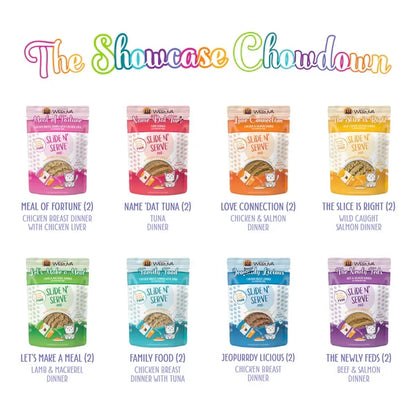 Weruva PATE Pouch Cat Food Variety Pack The Showcase Chowdown