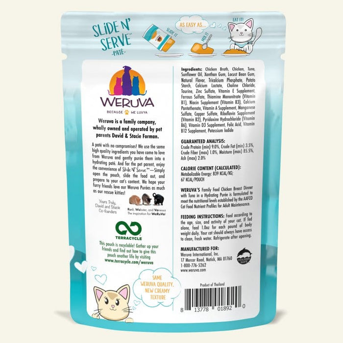 Weruva PATE Pouch Family Cat Food