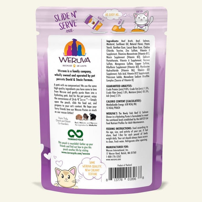 Weruva PATE Pouch The Newly Feds Cat Food