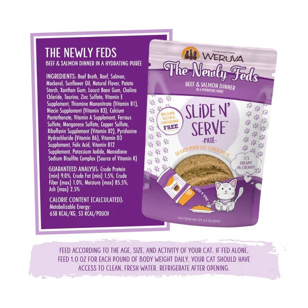 Weruva PATE Pouch The Newly Feds Cat Food