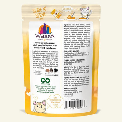 Weruva PATE Pouch The Slice is Right Cat Food