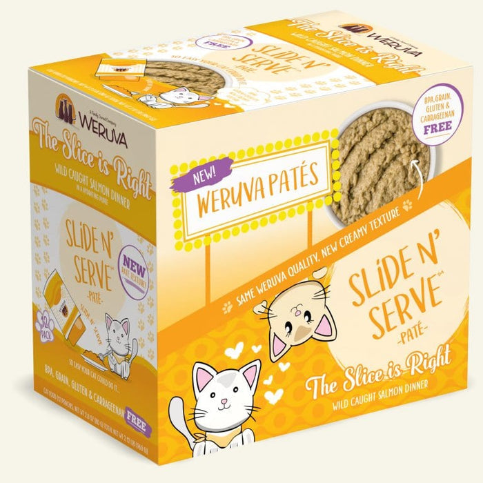 Weruva PATE Pouch The Slice is Right Cat Food