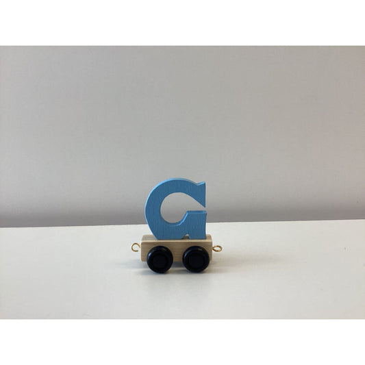 Wooden Name Train Letter G