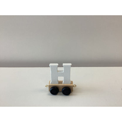 Wooden Name Train Letter H