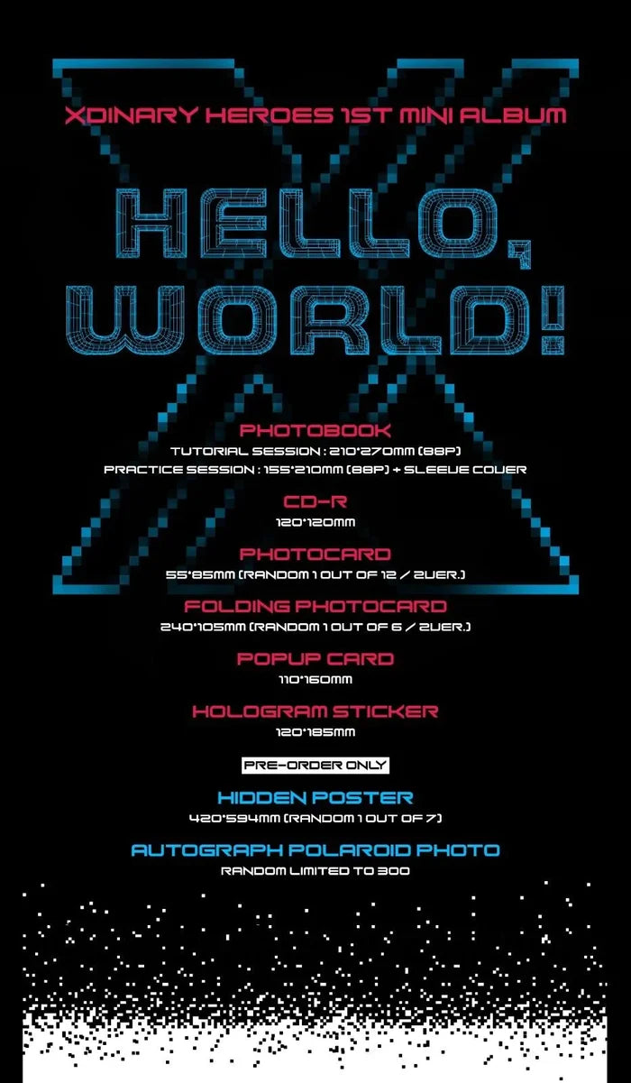 Xdinary Heroes - Hello, world! (You Can Choose Ver.)