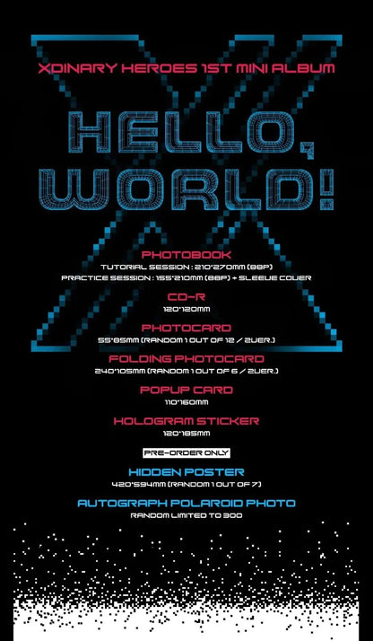 Xdinary Heroes - Hello, world! (You Can Choose Ver.)