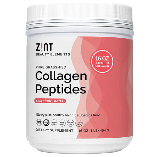 Zint Pure Grass-Fed Collagen Peptides 16oz