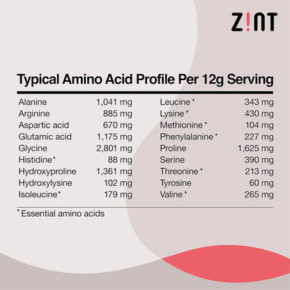 Zint Pure Grass-Fed Collagen Peptides 16oz